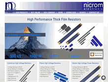 Tablet Screenshot of high-voltage-resistors.com